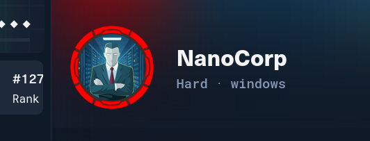 HTB NanoCorp