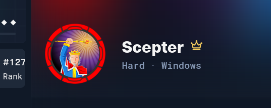 HTB Scepter